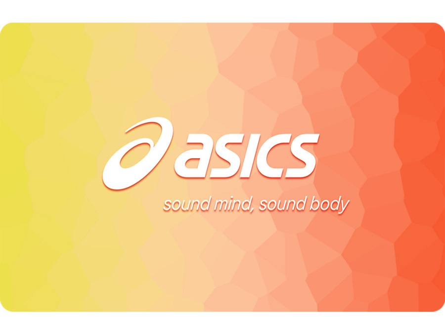 Asicsデジタルギフトカード Asicsサウンドマインドサウンドボディ