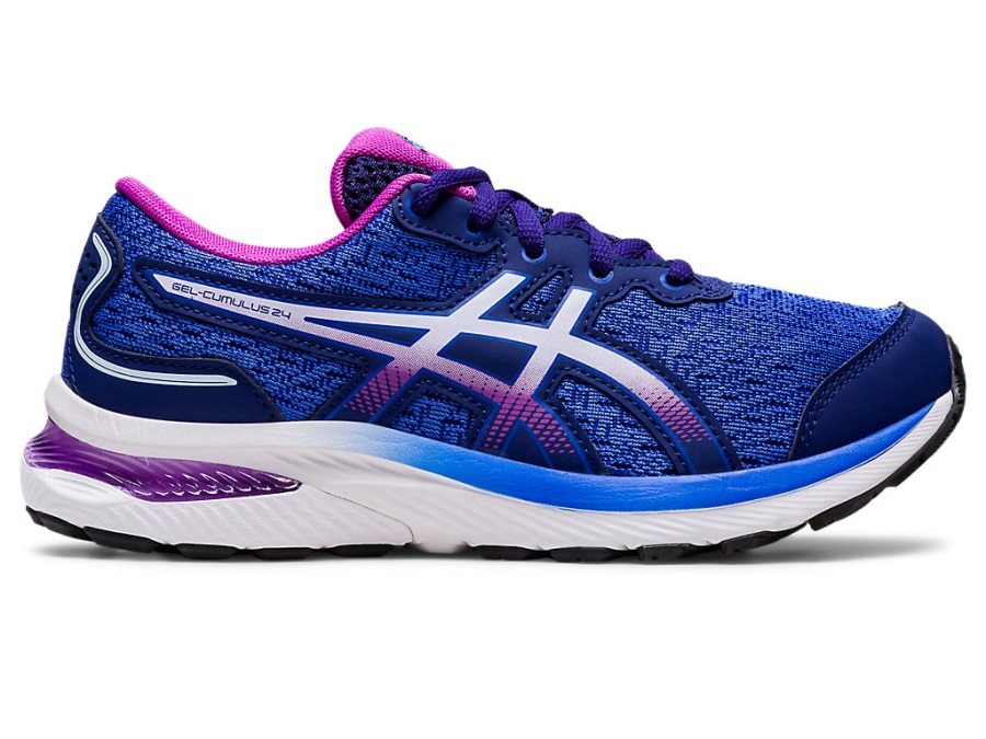 Asics Gel-cumulus 24 小学校 ダイブ ブルー ソフト スカイ