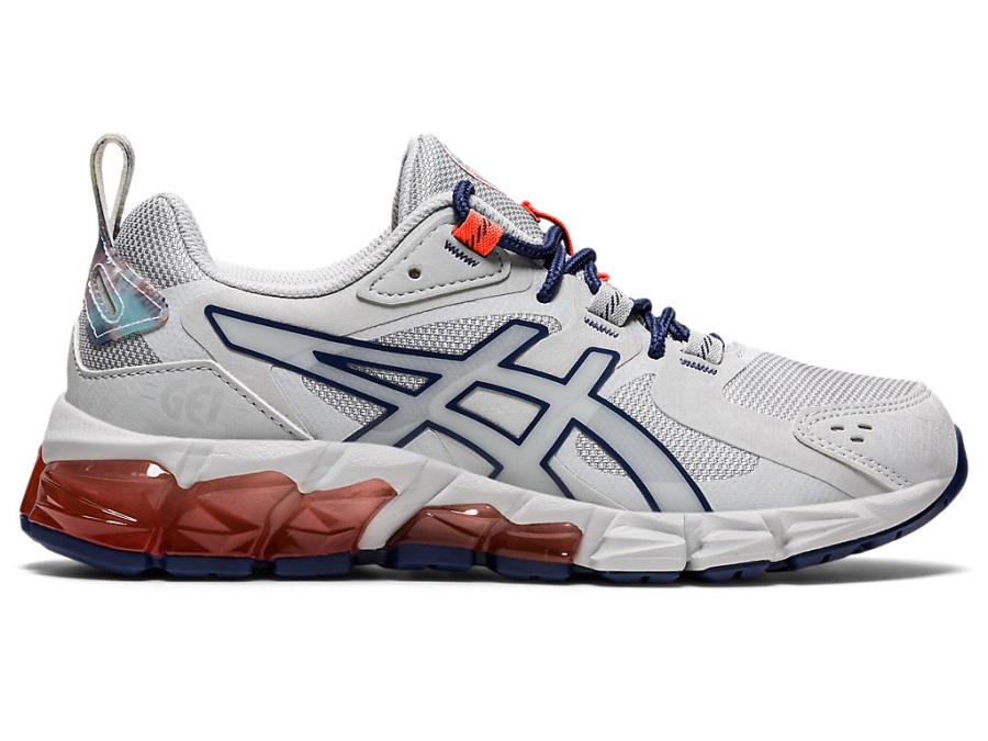 Asics Gel-Quantum 180 グレードスクール グレイシャーグレー サンダーブルー