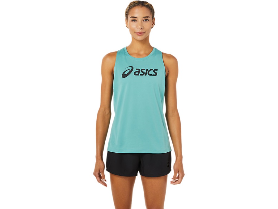 Asics Fashion Brand シルバー Asics Fashion Brand Tank Sage-performance Black