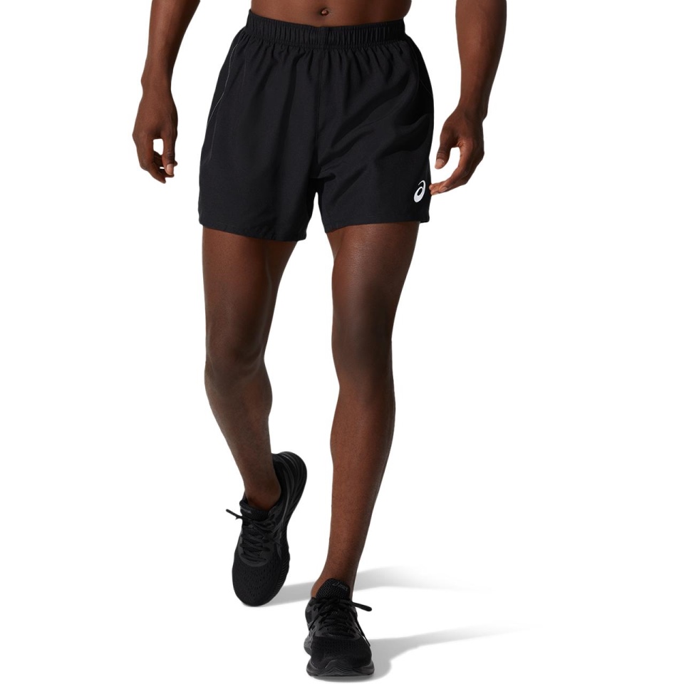 Asics ブランド シルバー 5in ショート